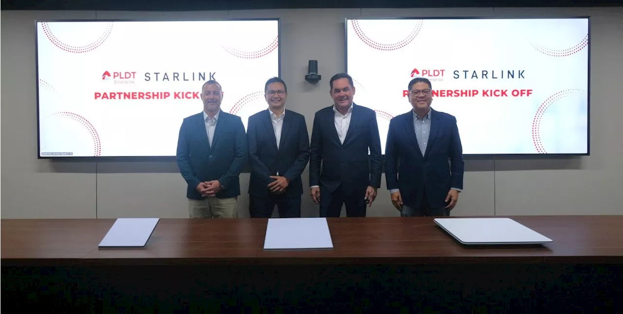PLDT Enterprise is first PH telco authorized to resell Starlink satellite internet service
