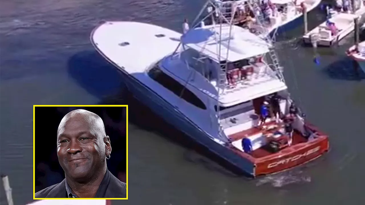 Michael Jordan enters $7million 'Super Bowl of fishing' and bags huge prize with 71lb monster