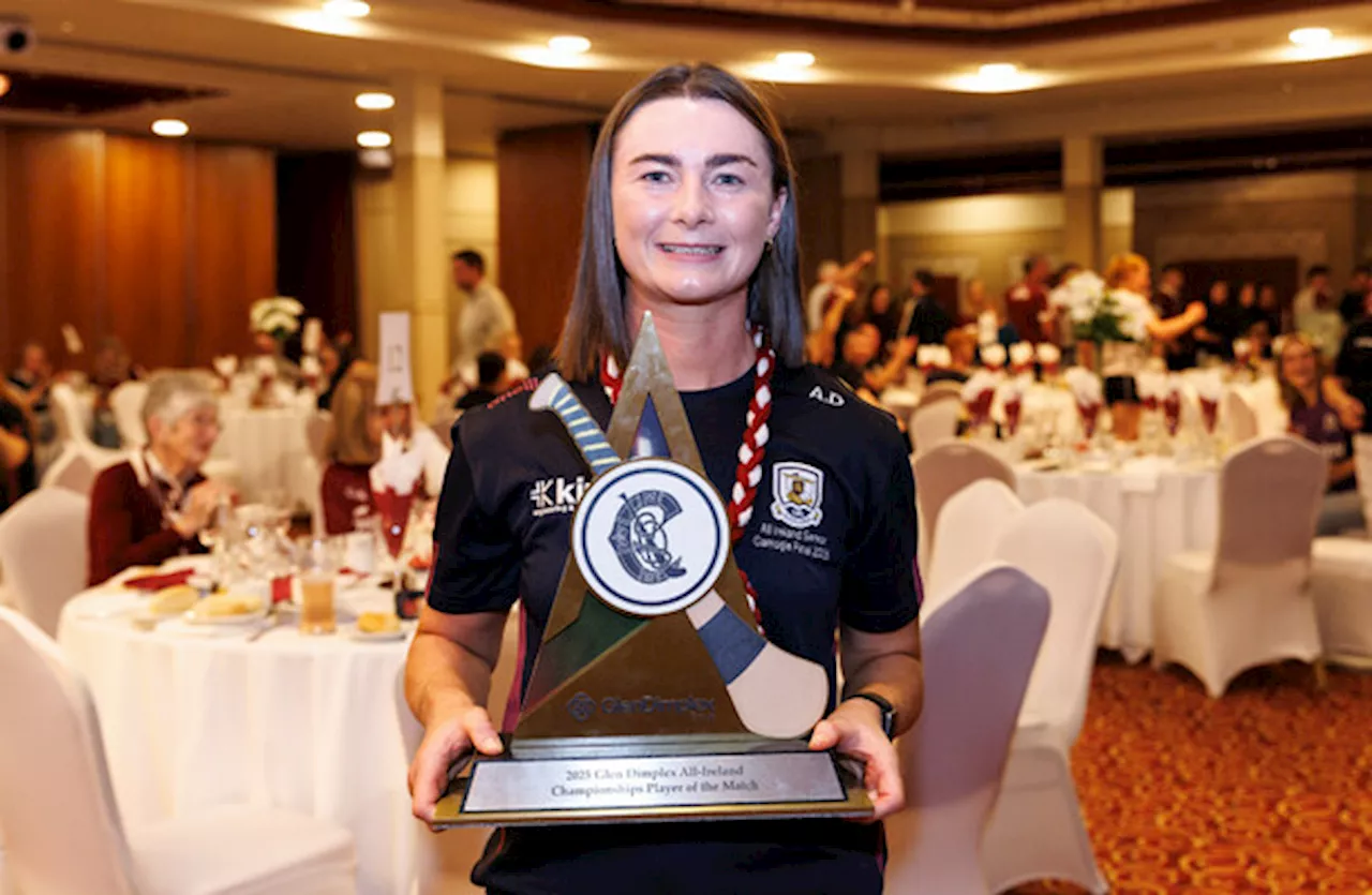 Galway's Aoife Donohue lands All-Ireland camogie final player of the match award