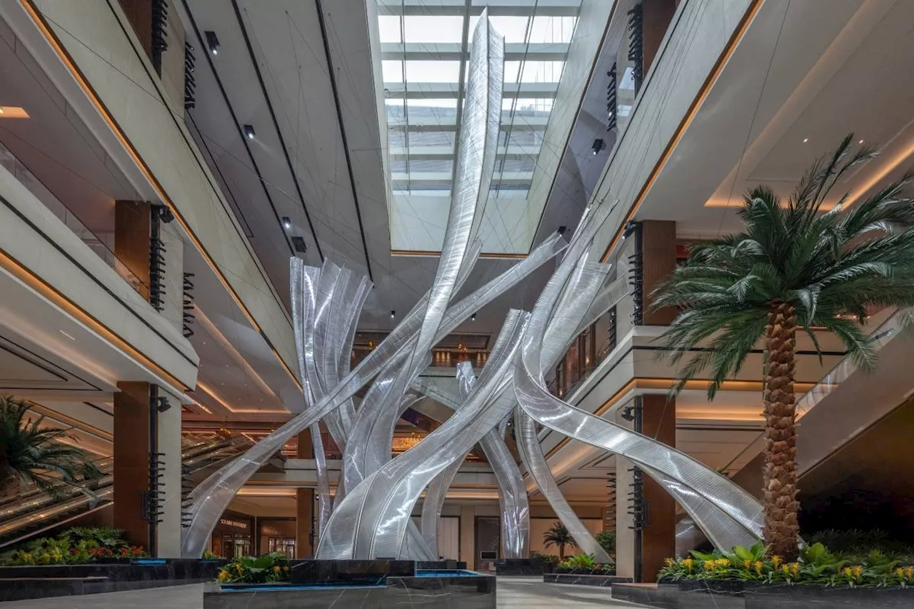 The Mangrove is largest global glass tube installation