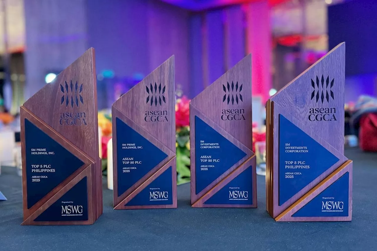 Three SM Companies Recognized In Asian Governance Awards