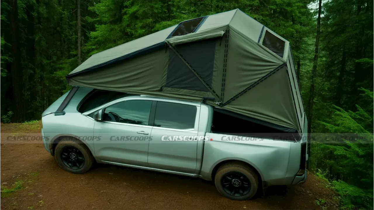 Ford’s Clever Camper Pickup Idea Could Change How You Sleep Outdoors