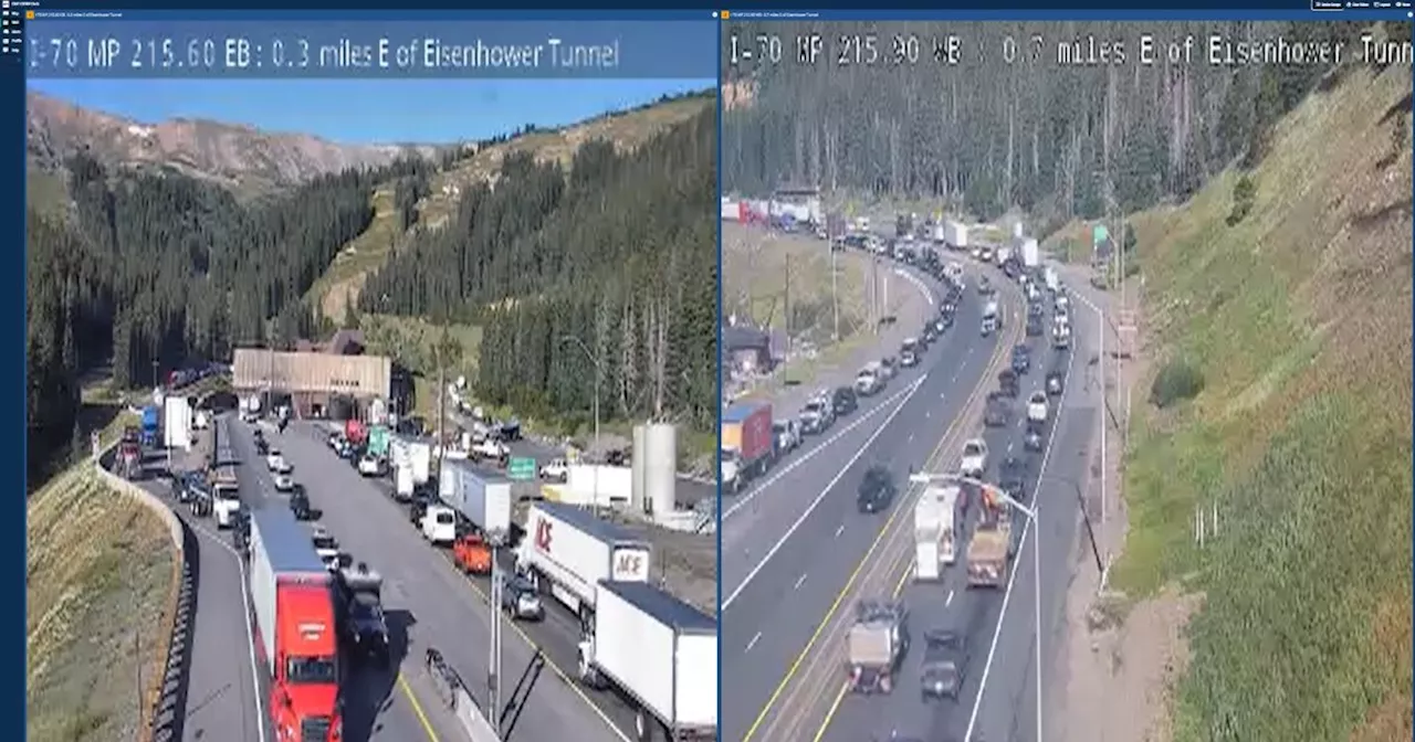 One person injured in vehicle fire on westbound I-70 near Silverthorne, drivers diverted to Loveland Pass