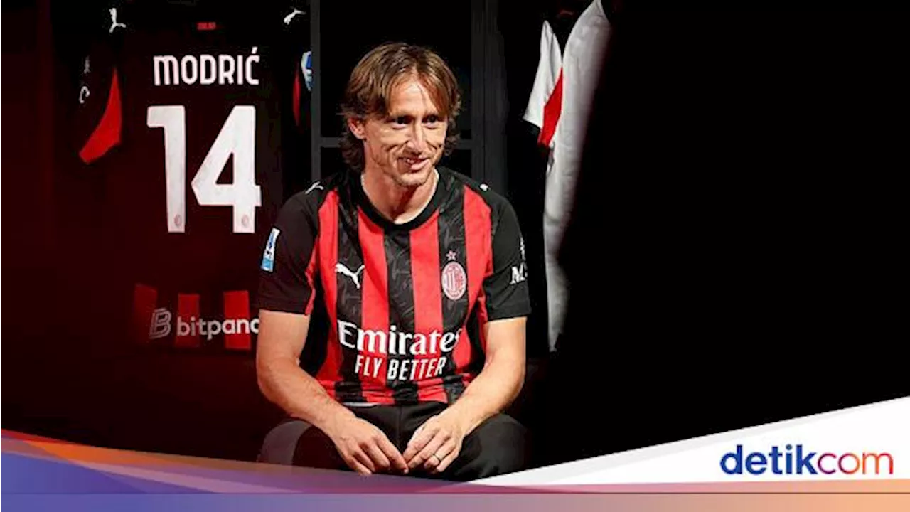 Modric di Milan Sudah Istimewa Sejak Latihan Perdana