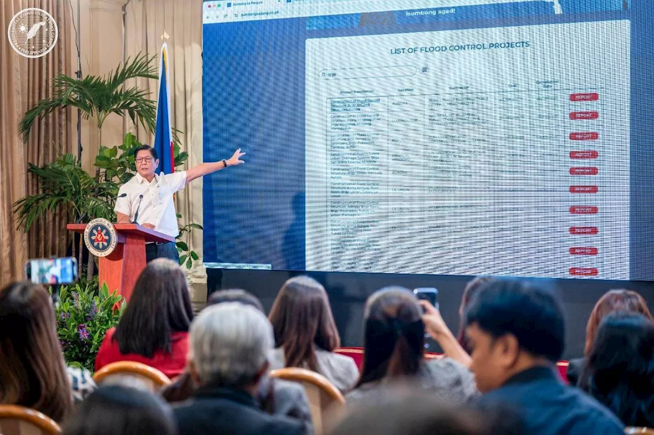 Palace on public reporting about flood control projects: Huwag gawing laro