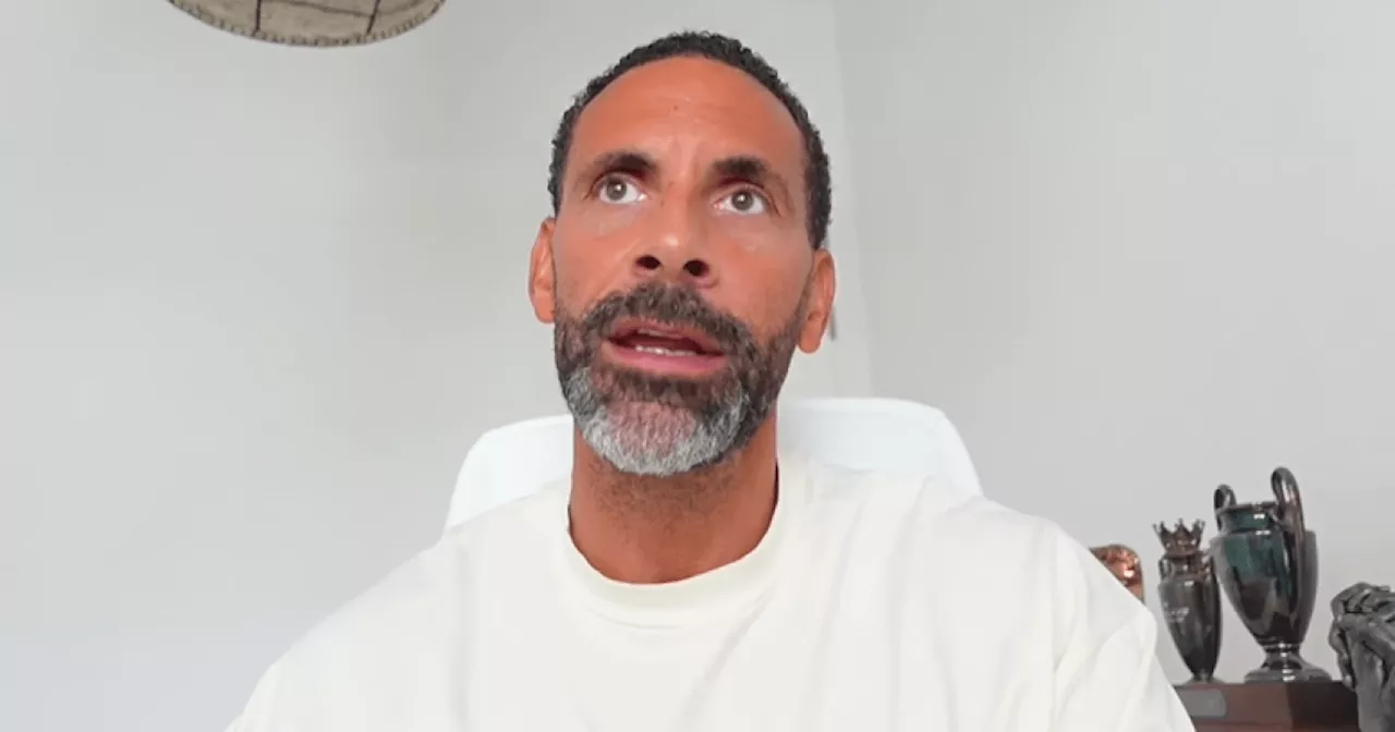 Rio Ferdinand 'disagrees massively' with Manchester United transfer move