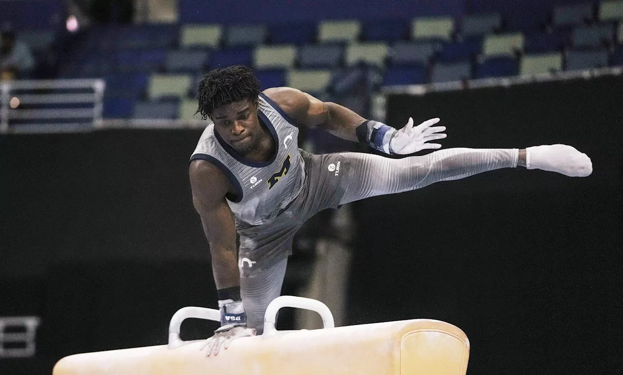 Frederick Richard is taking his fight to make gymnastics ‘cool' to a new front: His uniform