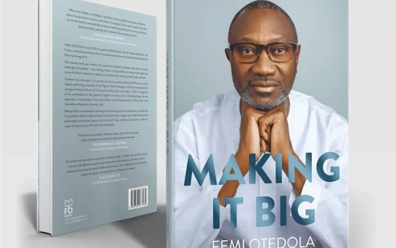 Billionaire who has known Femi Otedola since childhood speaks on memoir, Making It Big