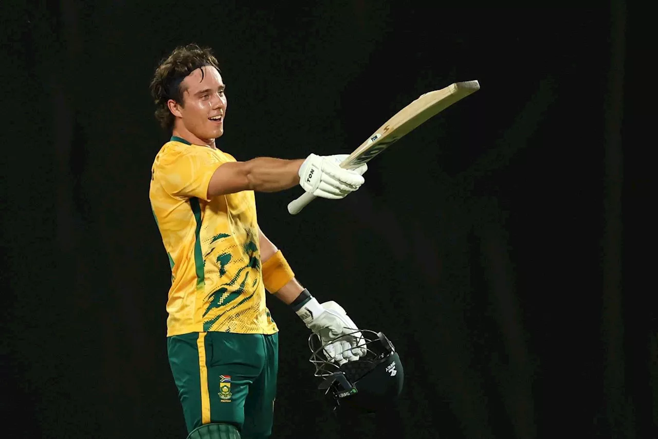 ‘I never had doubts’: Dewald Brevis breaks through with record knock