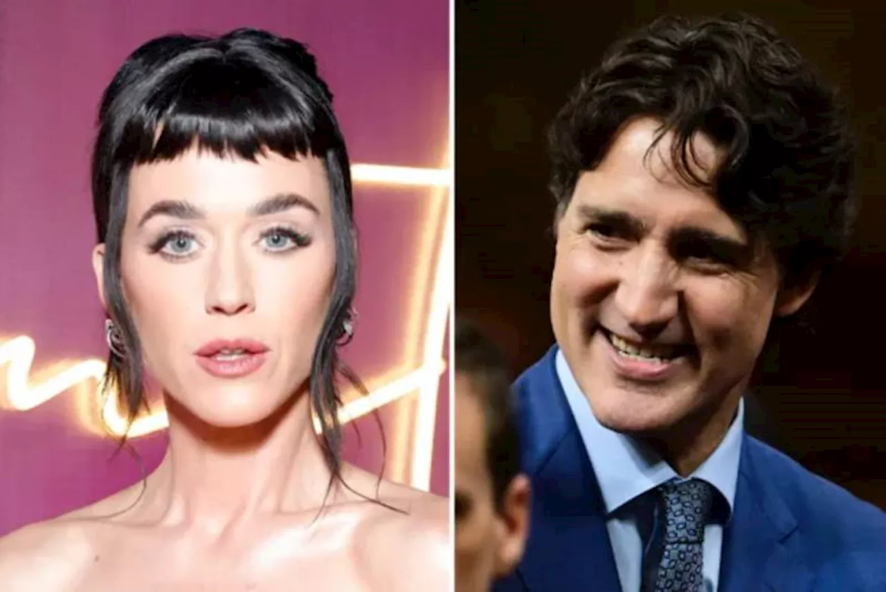 Katy Perry swoons over Justin Trudeau in budding cross-border romance