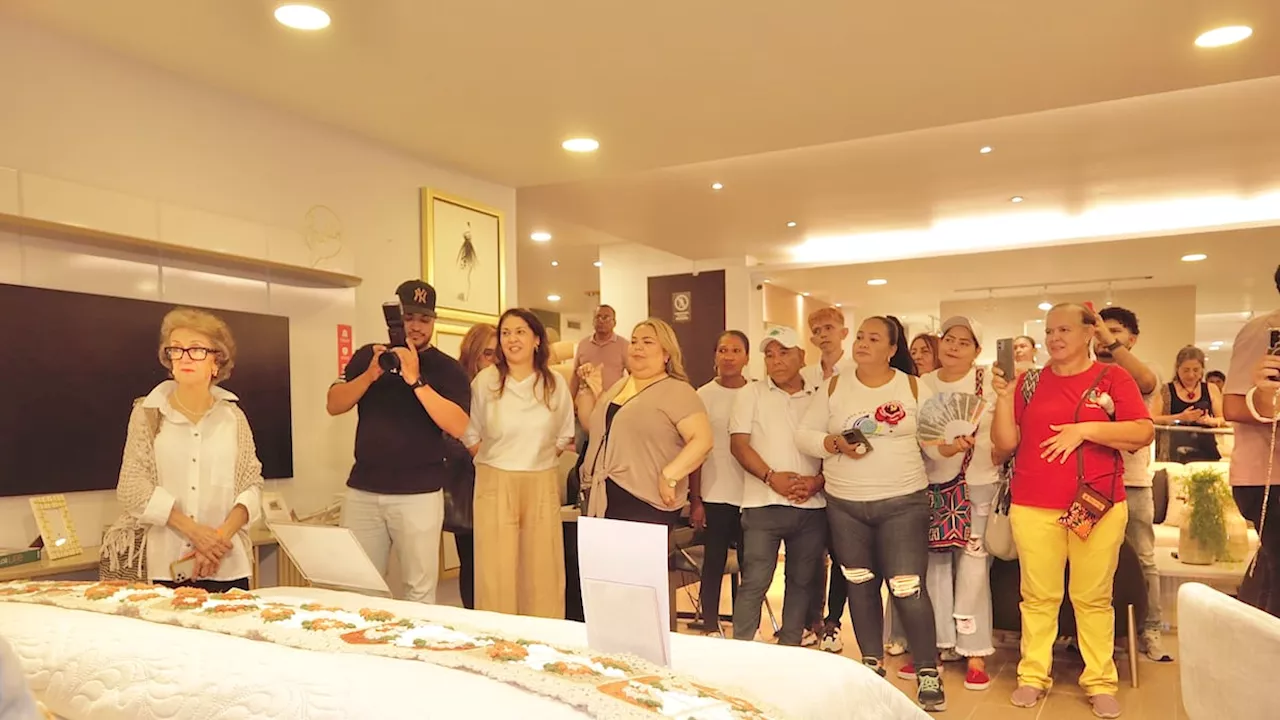 ‘Club de Tejedoras’ presenta en Barranquilla su primera colección para vestir el hogar