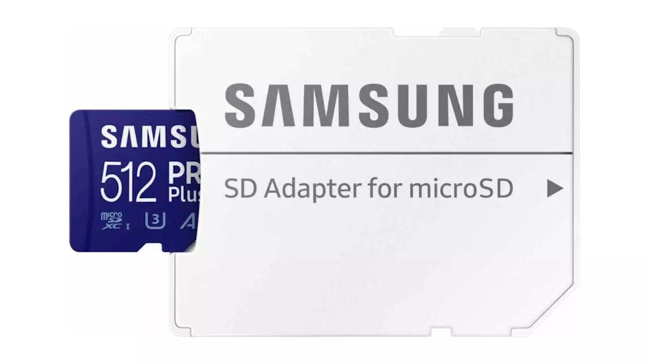 Samsung Pro Plus 512GB microSD Card Is Going for Peanuts, Adapter Included While Supplies Last
