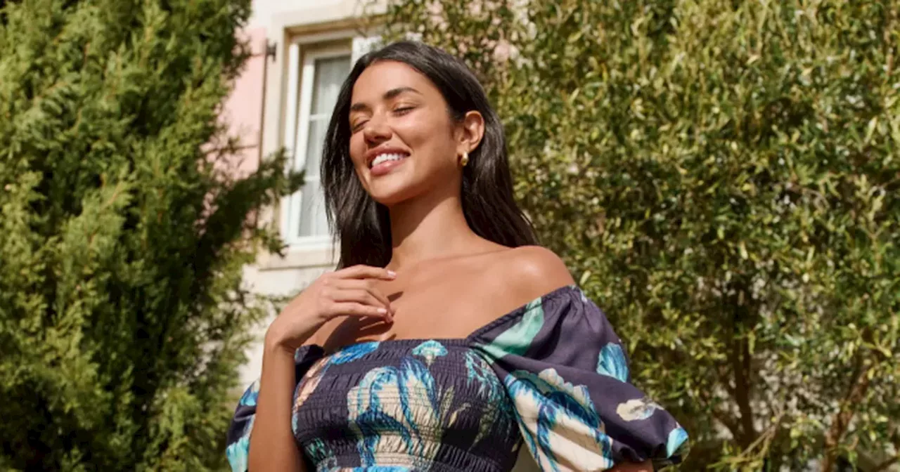 Shoppers praise Next's 'stylish' dress for its flattering fit and unique style