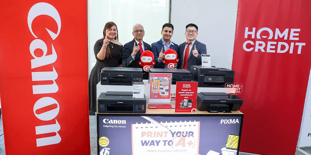 Home Credit Philippines Partners with Canon to bring flexible financing and accessible technology to Filipinos