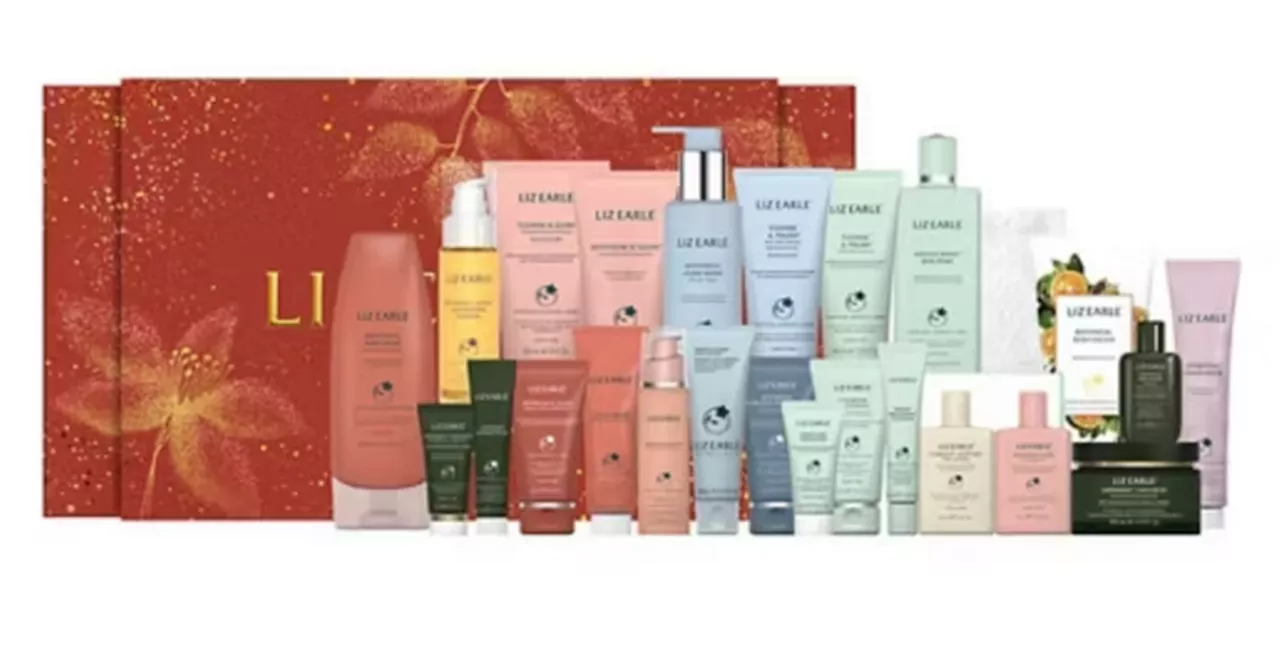 Liz Earle advent calendar gets shoppers over £300 worth of free beauty