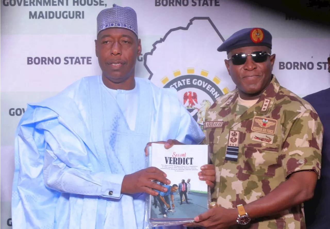 Zulum calls for more 'air power’ to eliminate insurgents in Borno