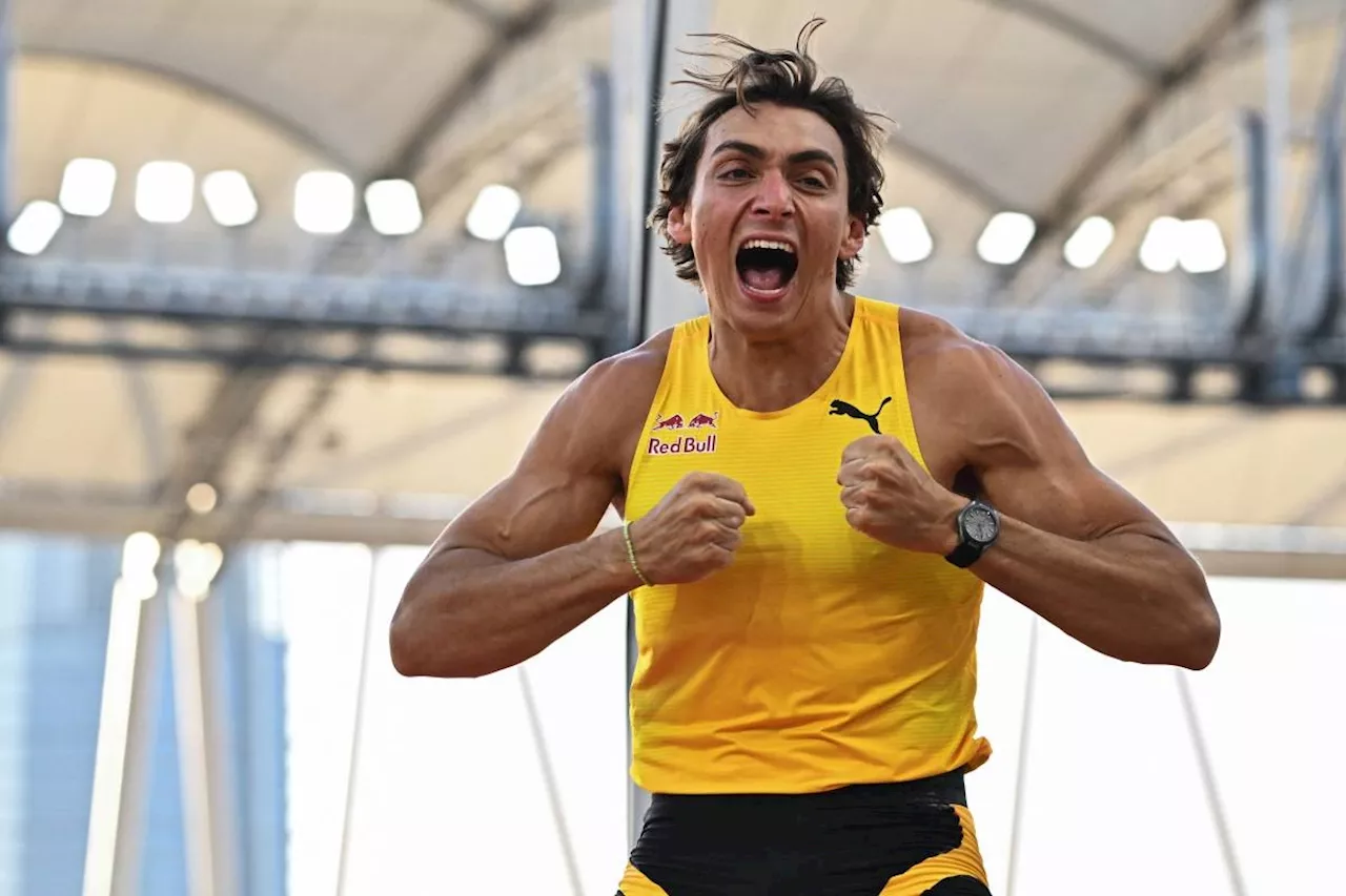 Duplantis sets new pole vault world record of 6.29m
