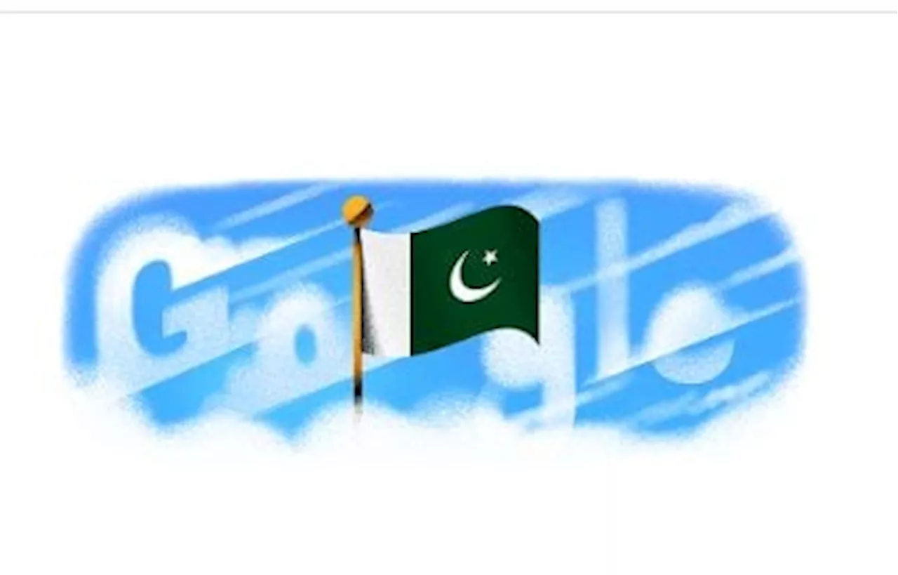 Google PAKISTAN کی آزادی کے دن کو doodle کے ساتھ مبارکباد
