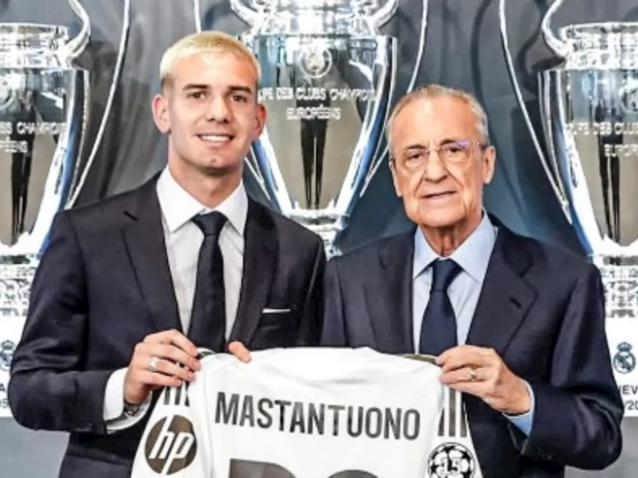 Histórica presentación de Franco Mastantuono en el Real Madrid: 'Hoy se cumple un sueño'