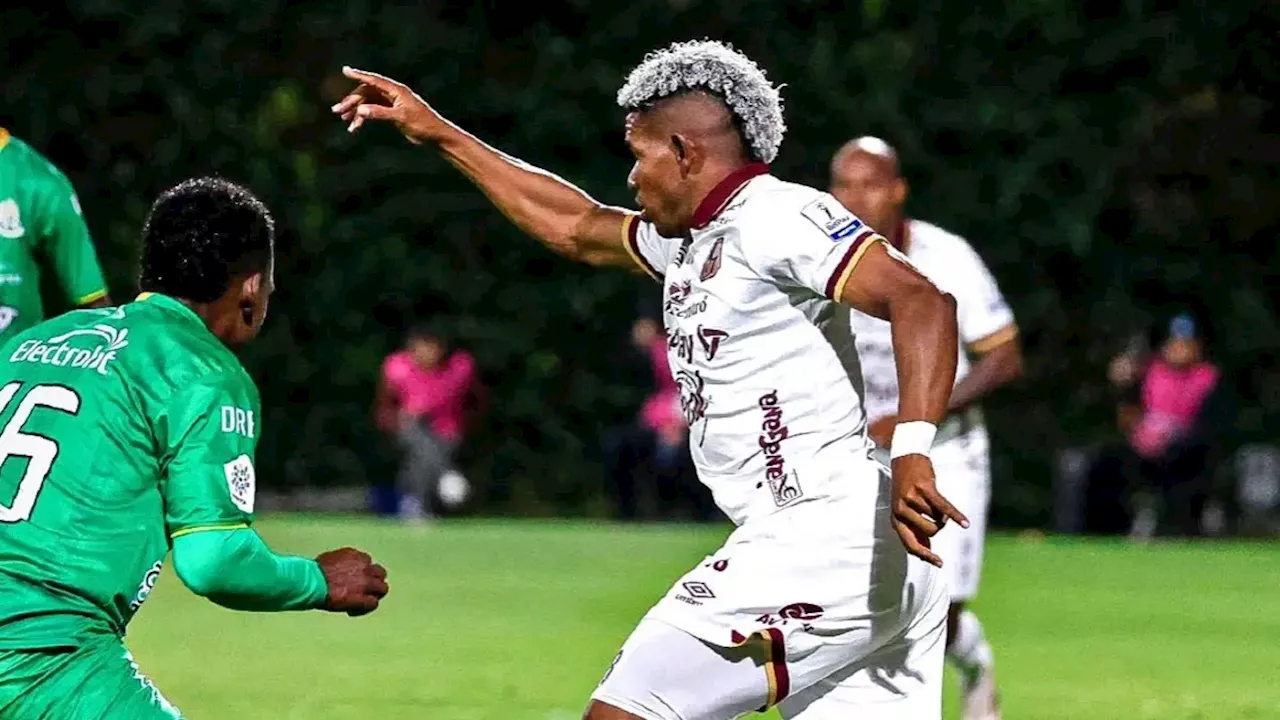 Deportes Tolima de Lucas González sufre duro golpe: Real Cundinamarca de la B lo eliminó en la Copa Colombia
