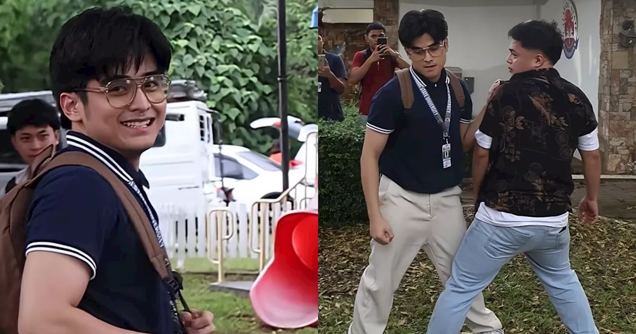 Will Ashley dabbles into action in 'Sanggang-Dikit FR' behind-the-scenes
