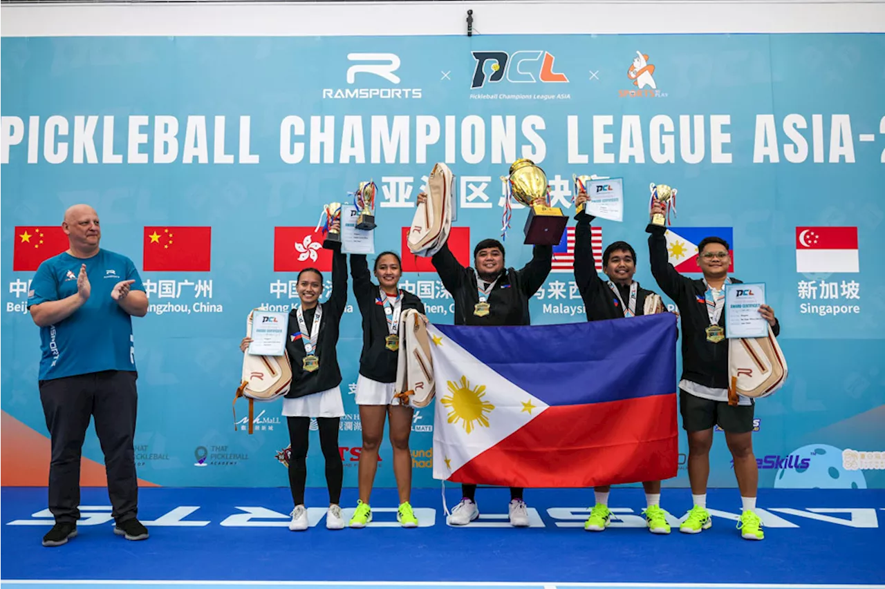 PH strikes gold in inaugural pickleball tourney in China