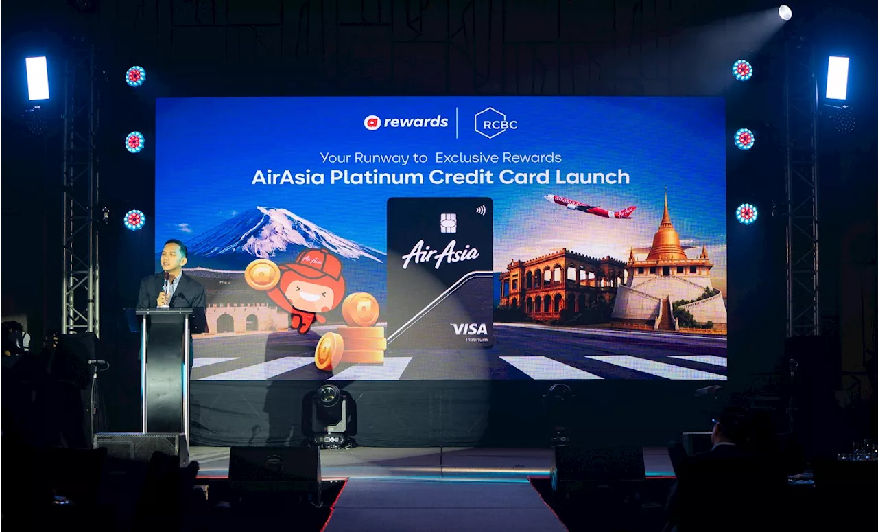 RCBC and AirAsia rewards launch new AirAsia Platinum Credit Card for elevated travel perks