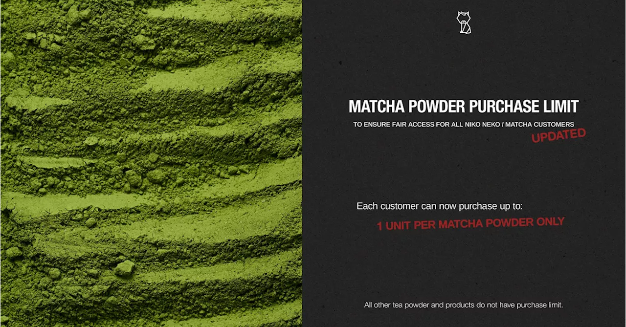 Worldwide Matcha Shortage Affects Niko Neko And ZUS Coffee In Malaysia