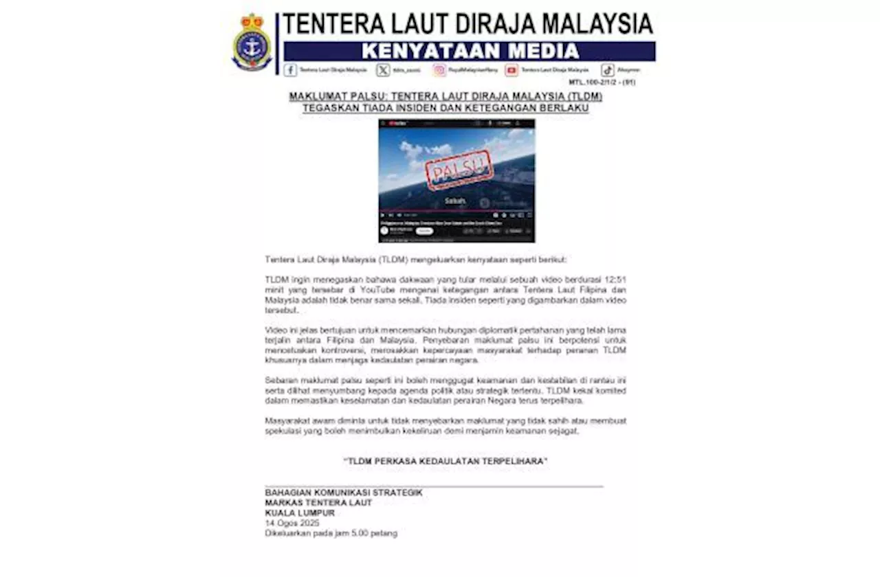 QuickCheck: Is a video of a 'naval standoff' in waters off Sabah true?