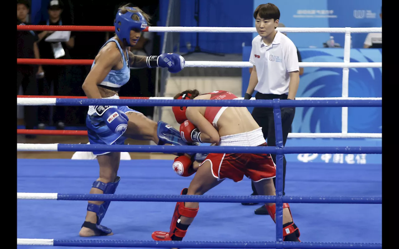 Bacyadan suffers controversial loss in bronze match in World Games kickboxing