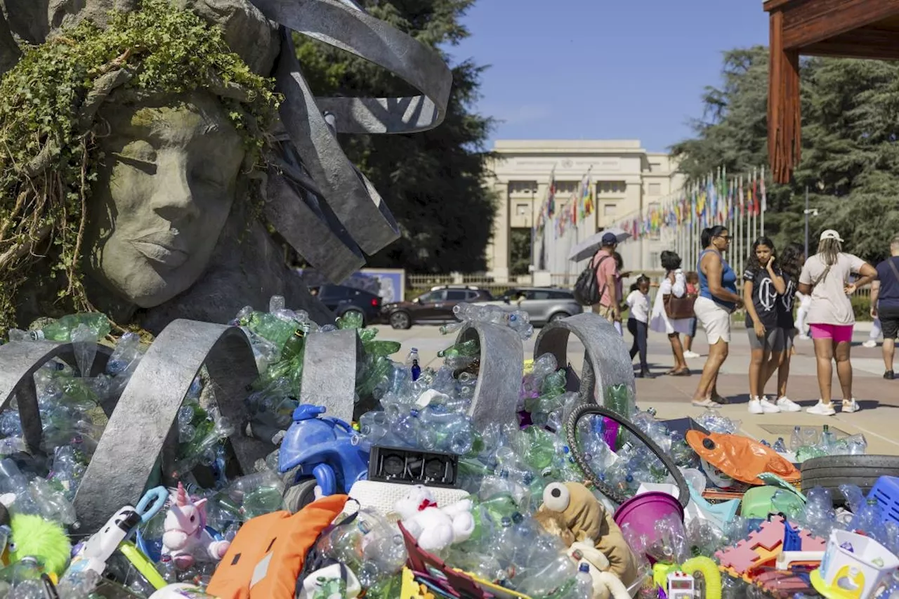 New draft of global plastic pollution treaty wouldn't limit plastic production