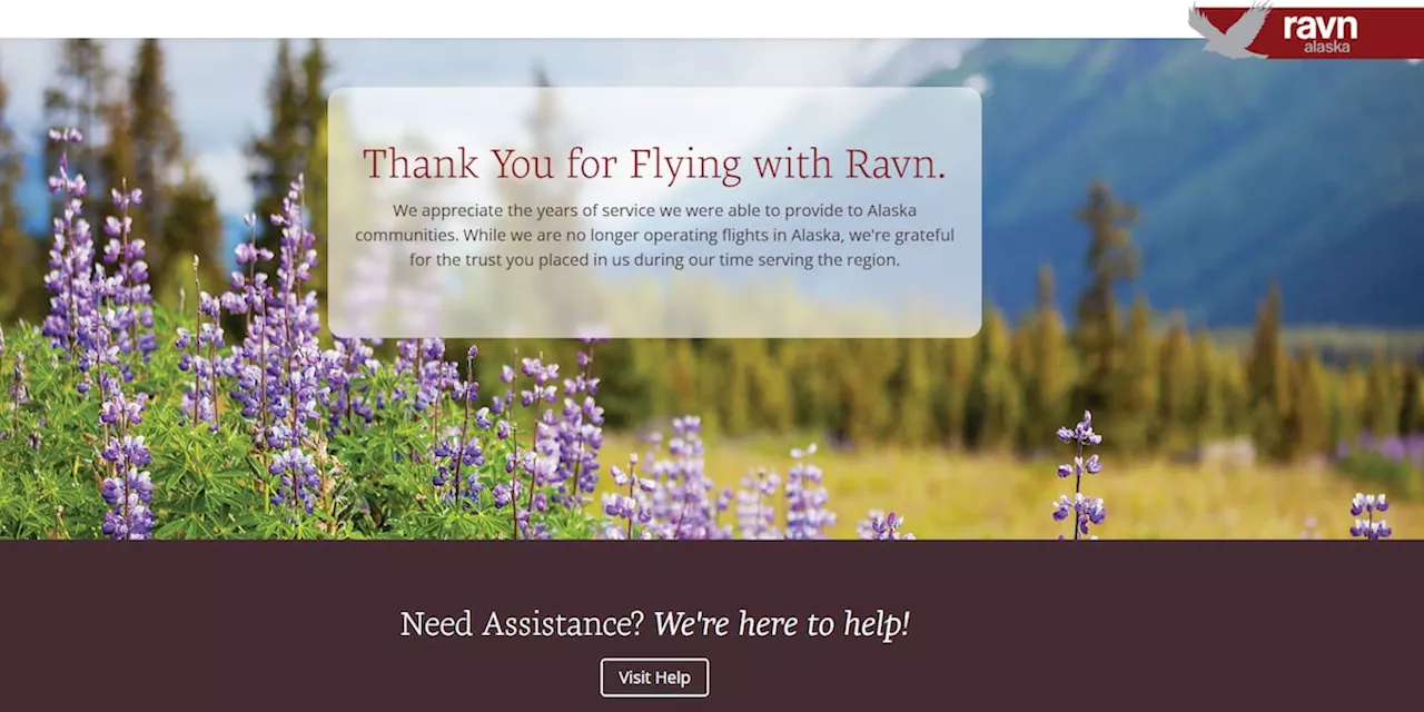No more flights: Ravn Alaska announces abrupt end to service in Alaska