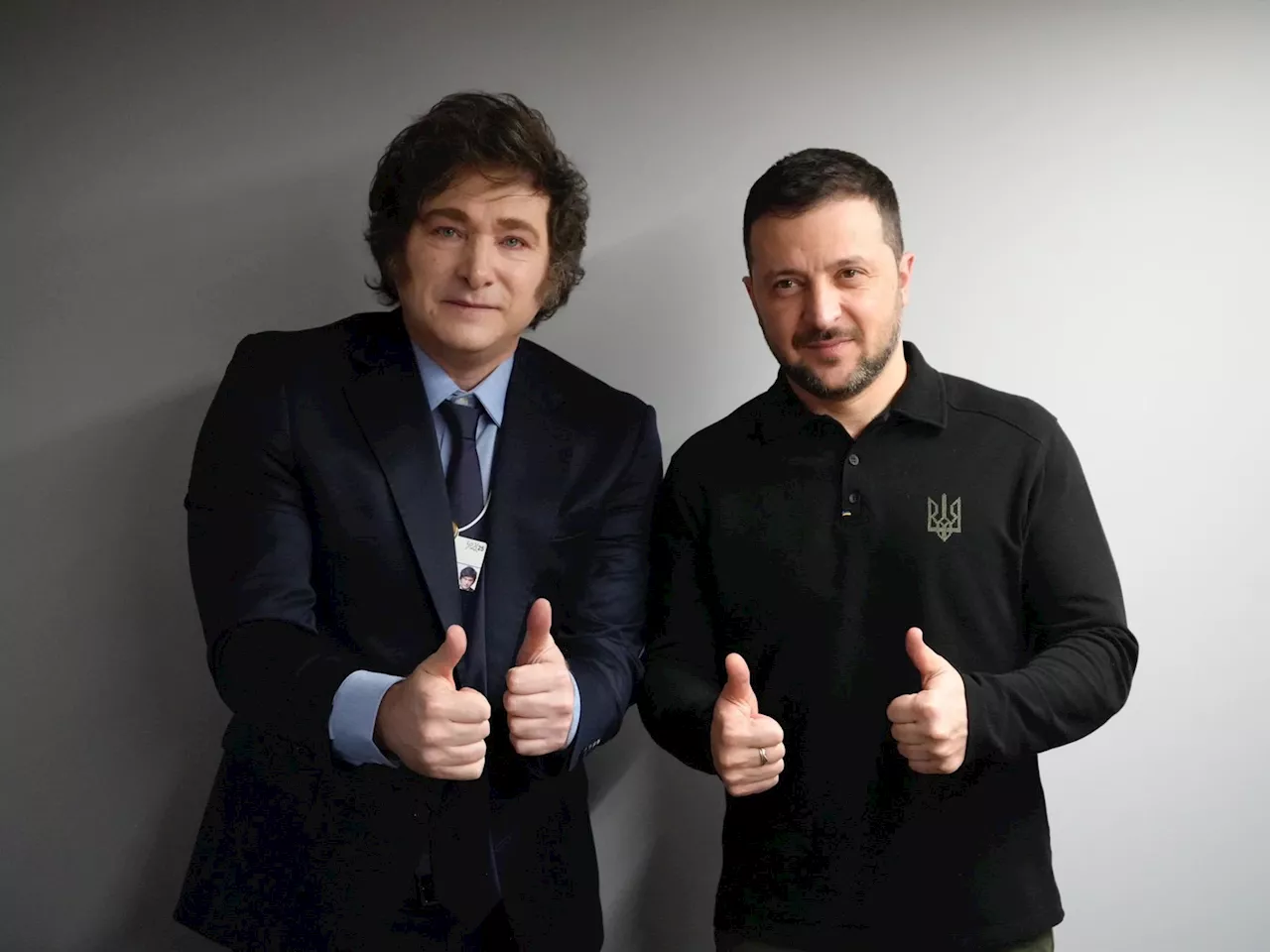 Javier Milei habló con Volodimir Zelenski y le ofreció hacer un esfuerzo personal para alcanzar la paz entre Ucrania y Rusia