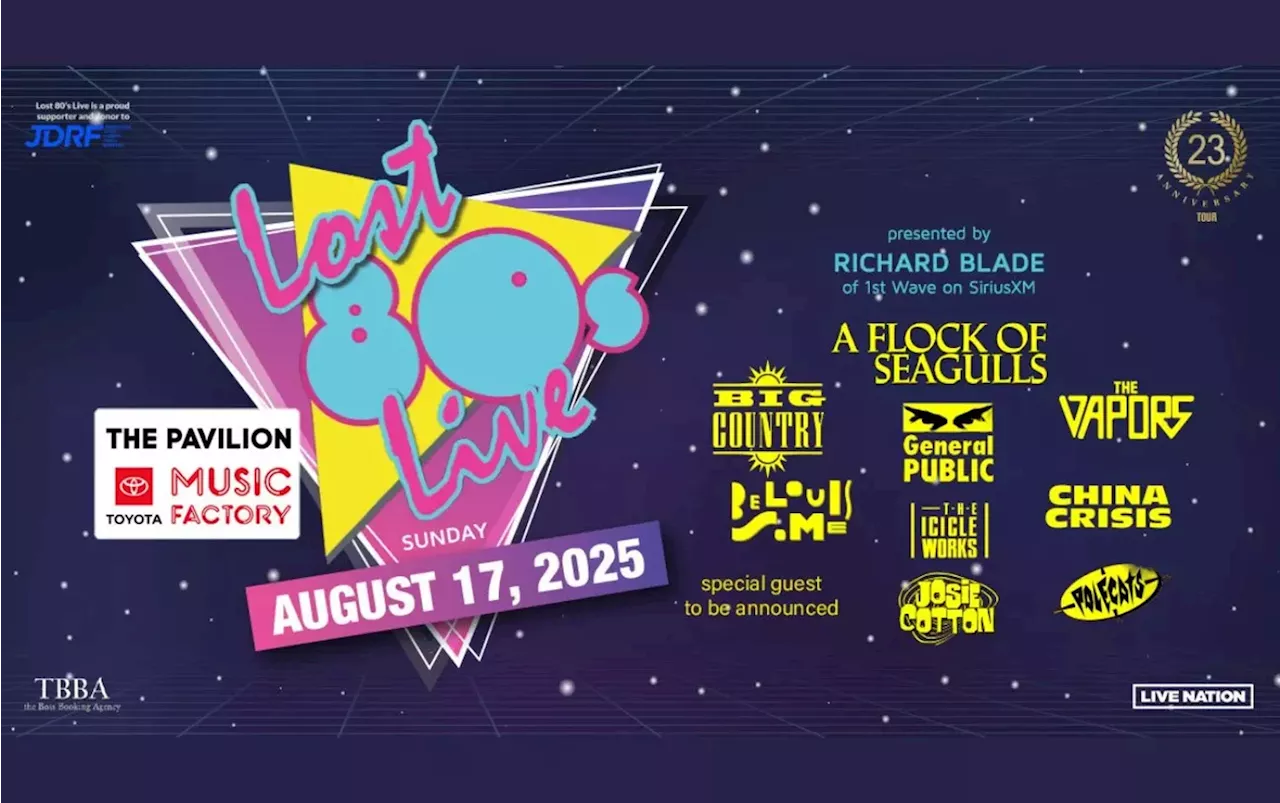 Win 2 tickets to Lost 80's Live!