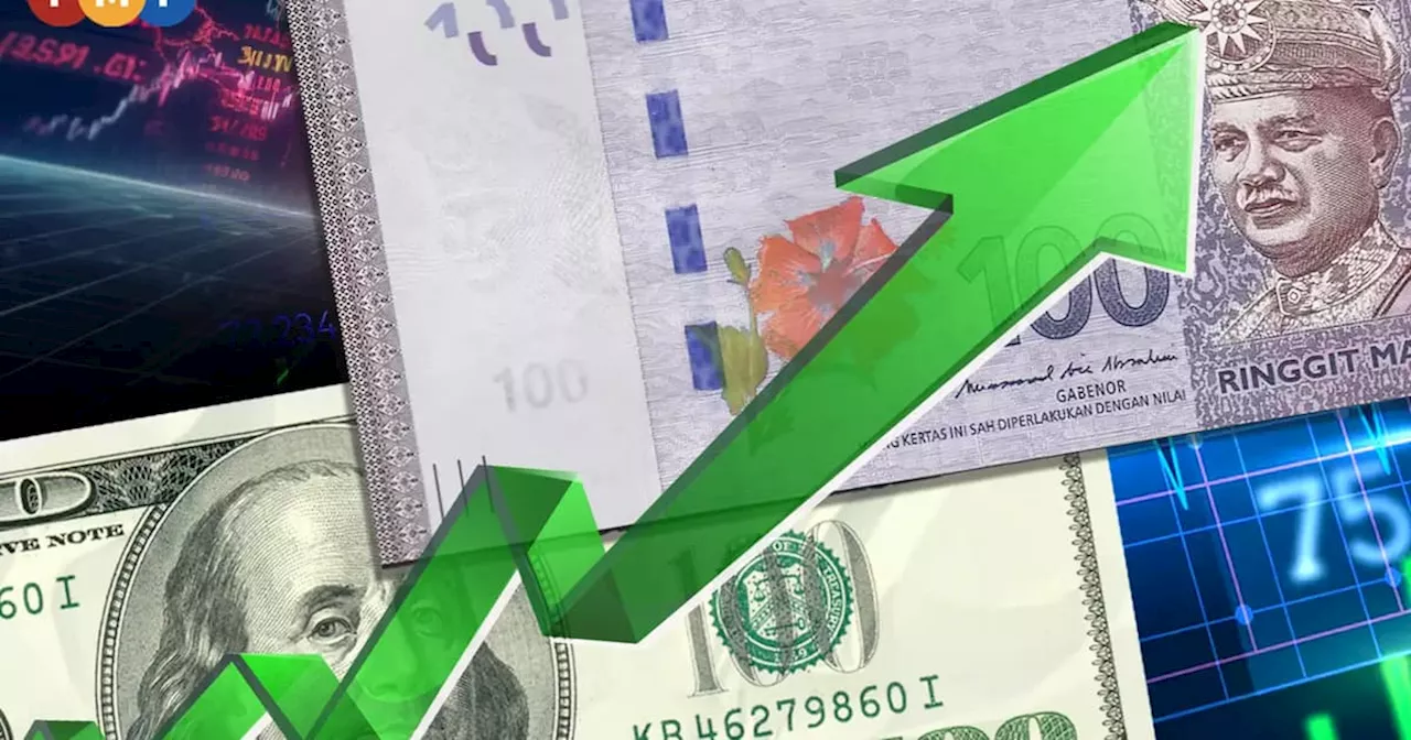Ringgit rises on US dollar weakness