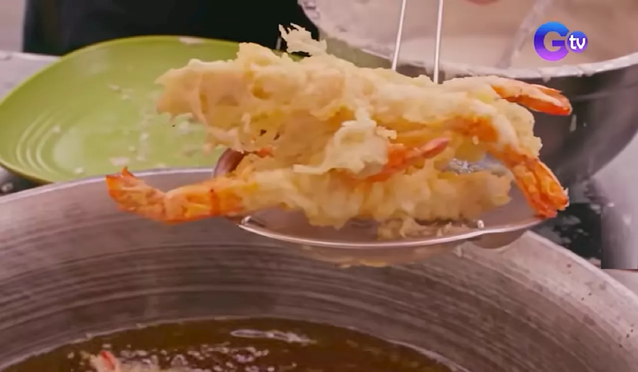 Negosyong shrimp tempura na nasa cart, kumikita ng five digits kada buwan