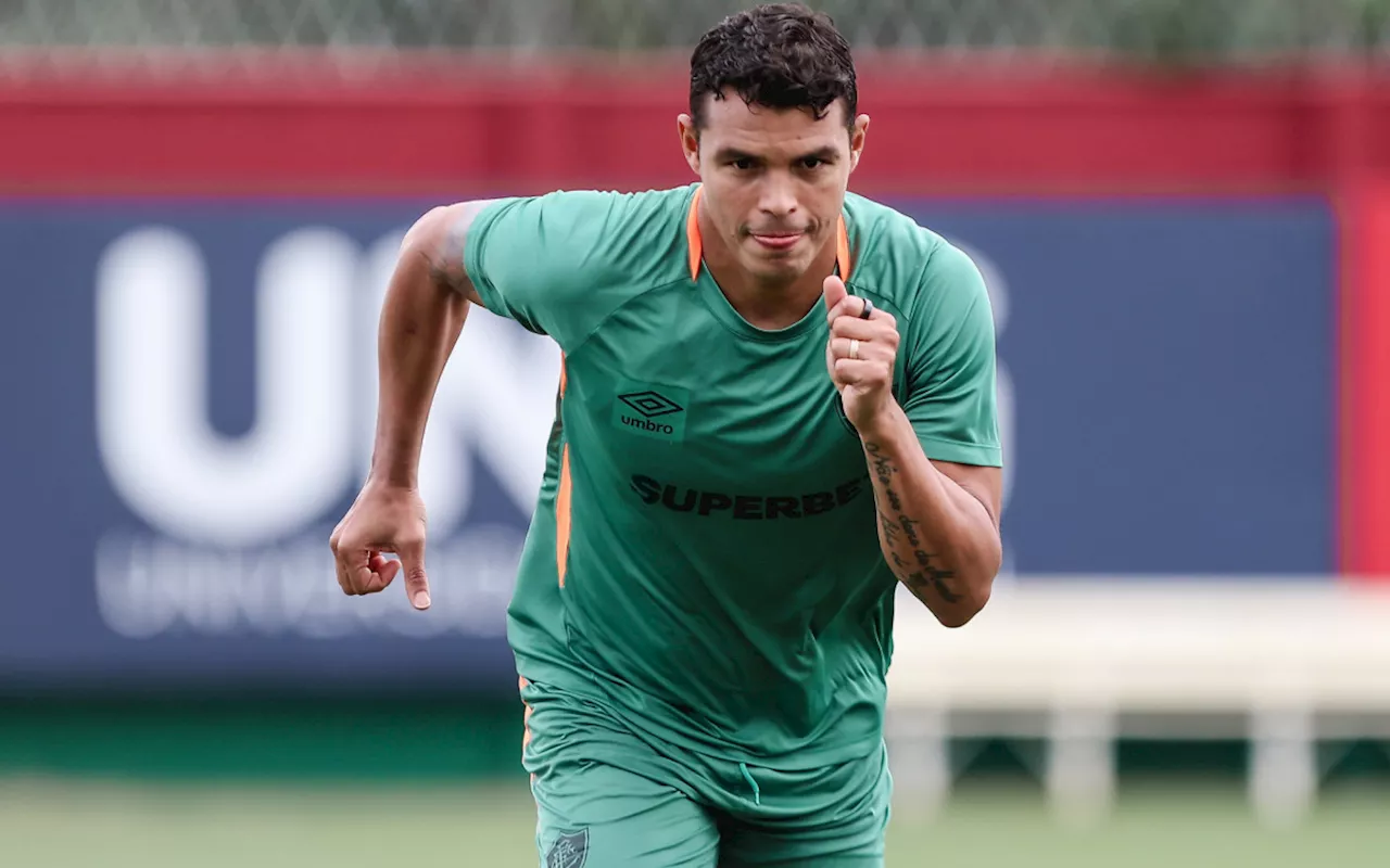 Thiago Silva treina no Fluminense e dá passo importante para retorno