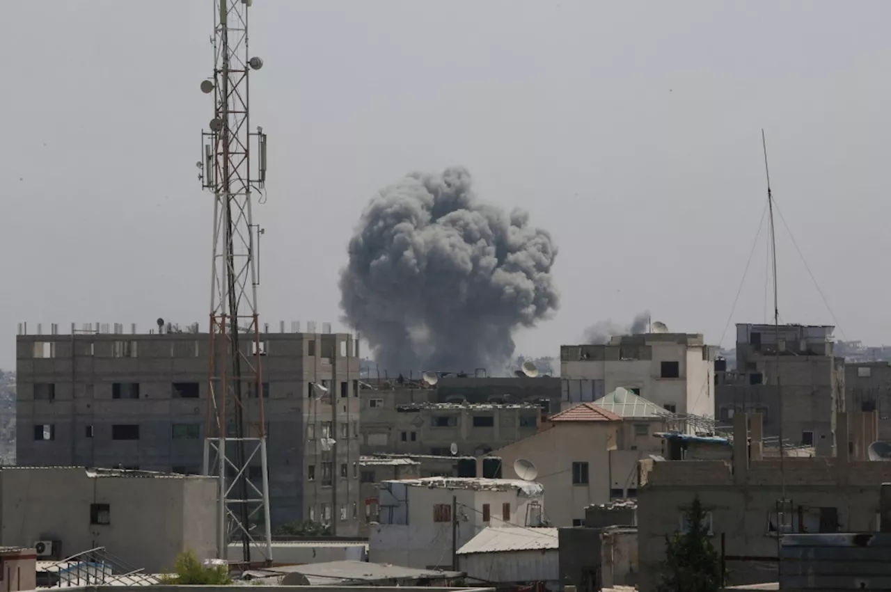 Gaza officials say Israeli strikes kill 17, including civilians waiting for aid