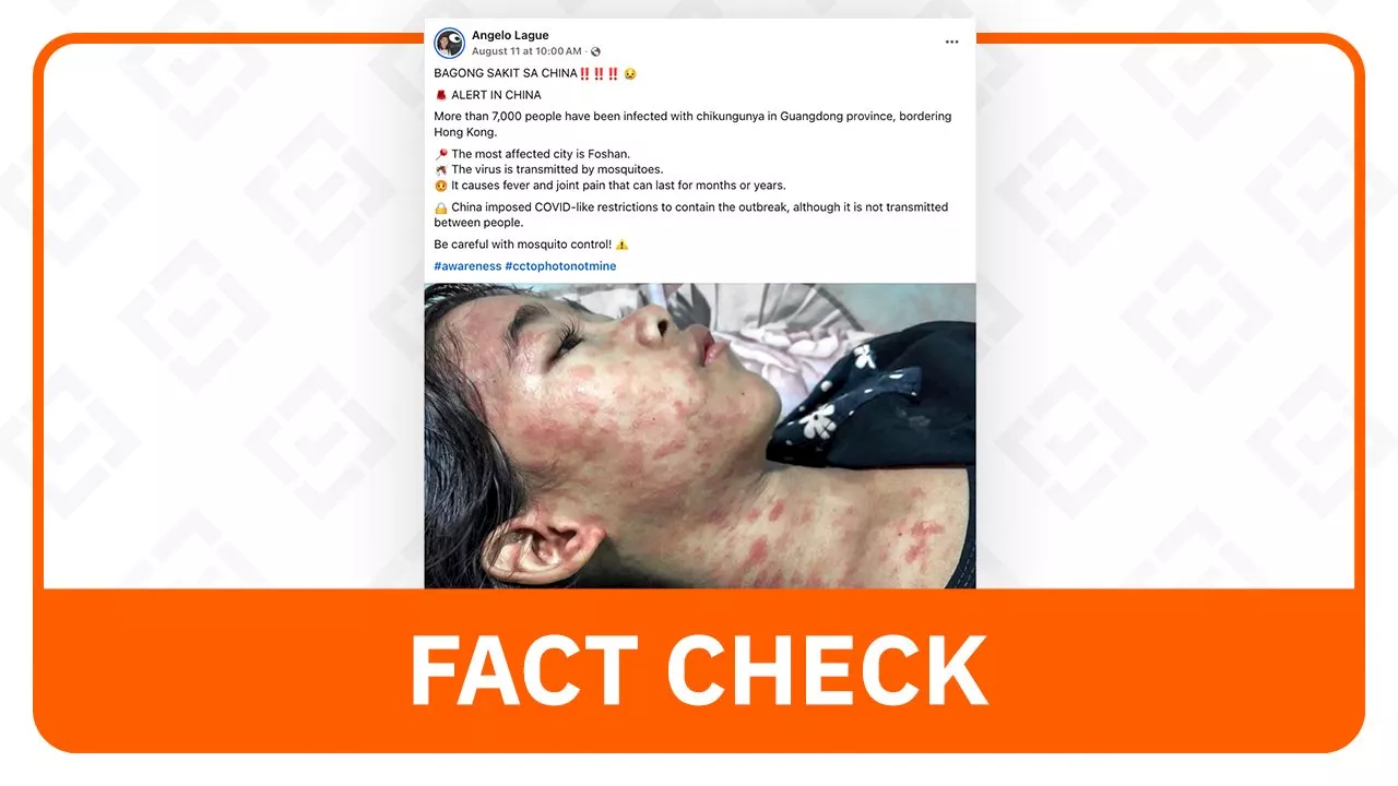 FACT CHECK: Chikungunya not a new disease