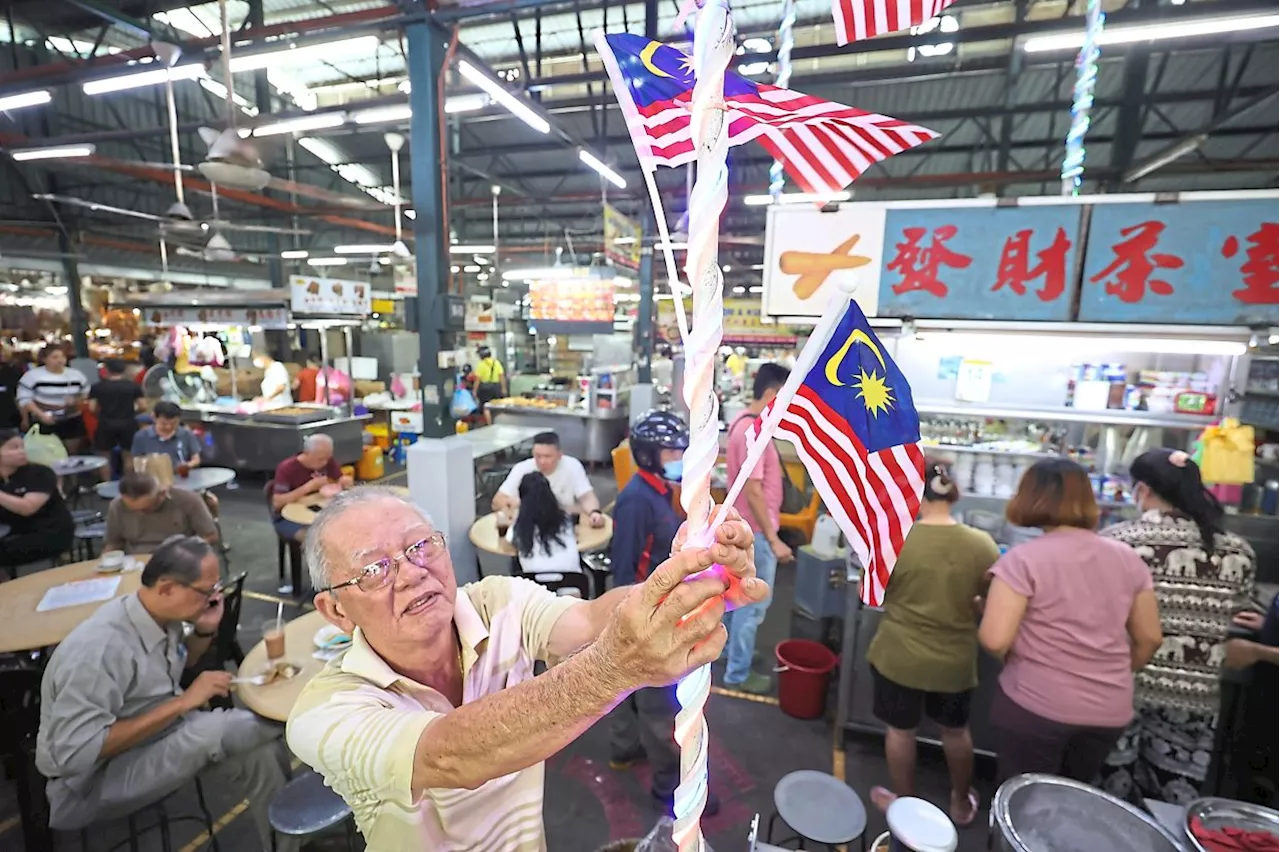Flag flies high in market and homes