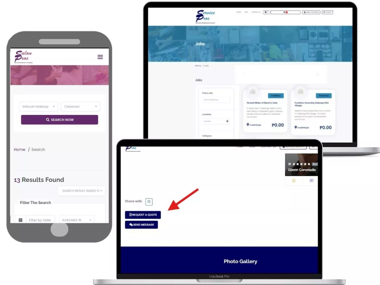 Filipino company connects service providers with customers