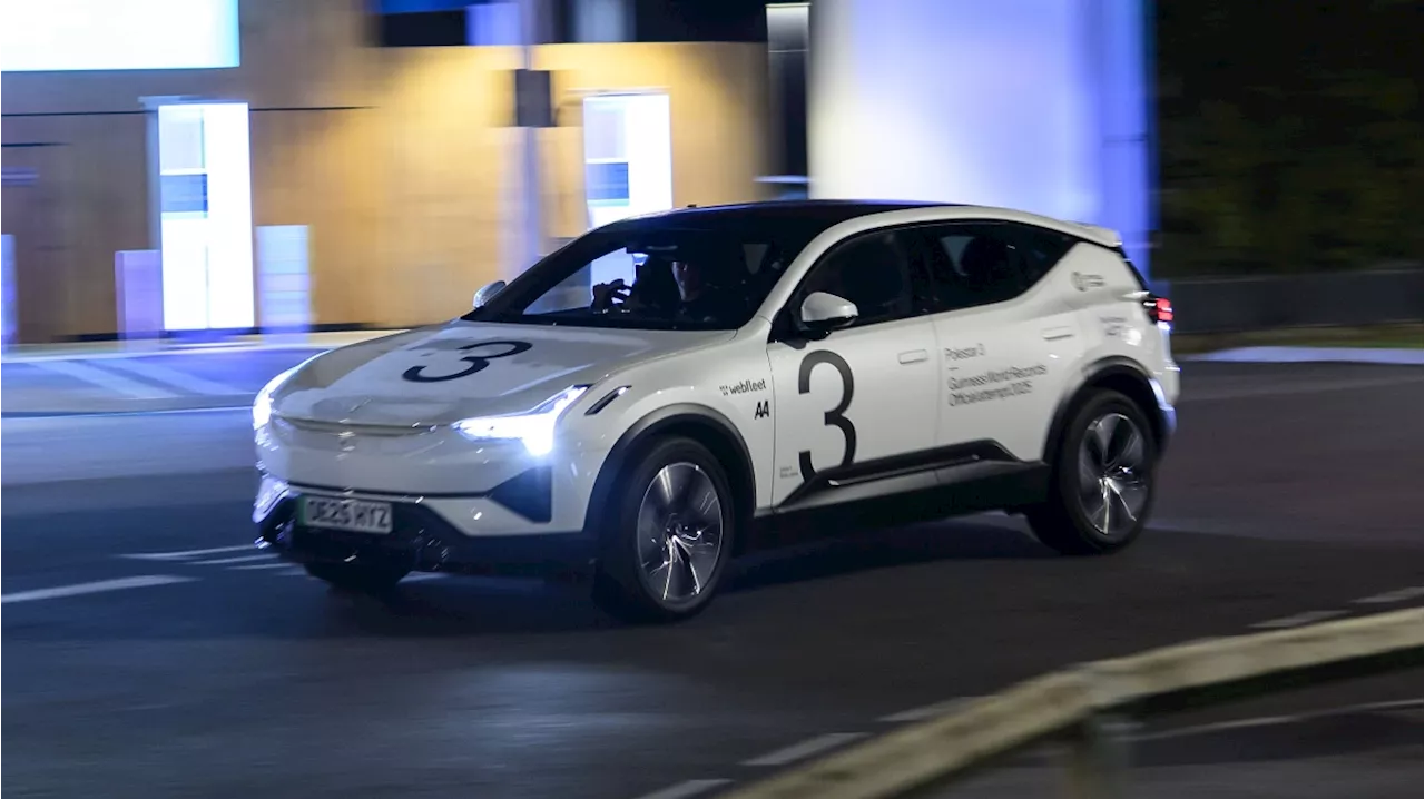 New world record: Polestar 3 EV drives 935km on a single charge