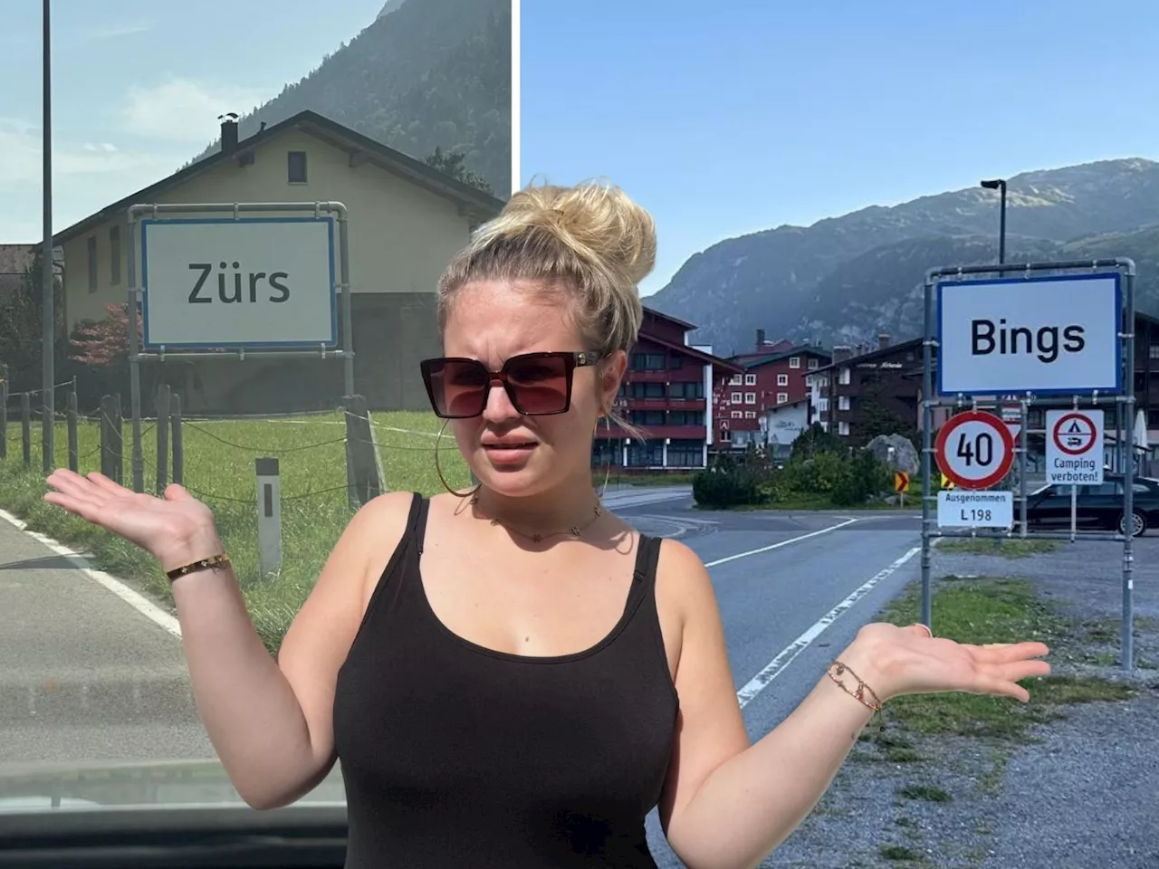 Ortsschildertausch in Bings und Zürs sorgt für Verwirrung