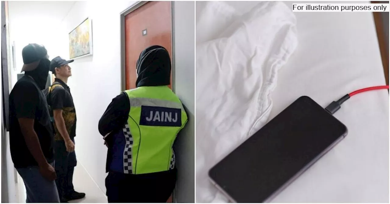 19yo Man Continues Sleeping When Caught for Khalwat with 26yo Woman at Johor Hotel