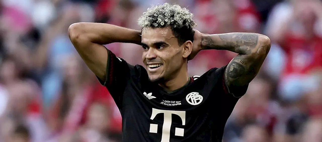 Luis Díaz va por su primer título con el Bayern Múnich en la Supercopa