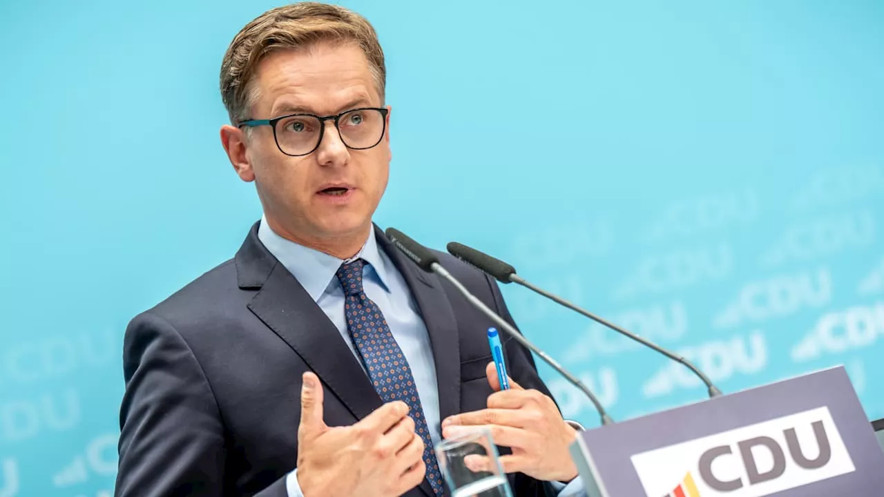 CDU-Generalsekretär Linnemann: „Die Stimmung ist derzeit nicht so gut“