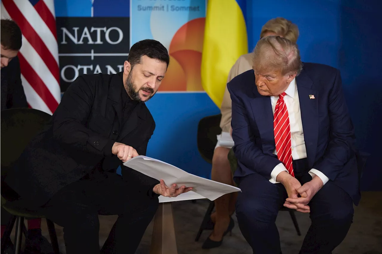 Se reunião com Zelensky correr bem uma com Putin pode ser feita, diz Trump