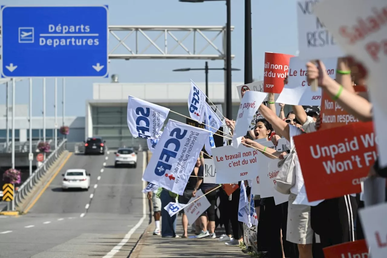 Passengers left in the lurch as Air Canada fleet grounded over labour strife