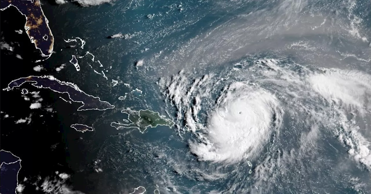 Category 5 Hurricane Erin Explodes in the Caribbean