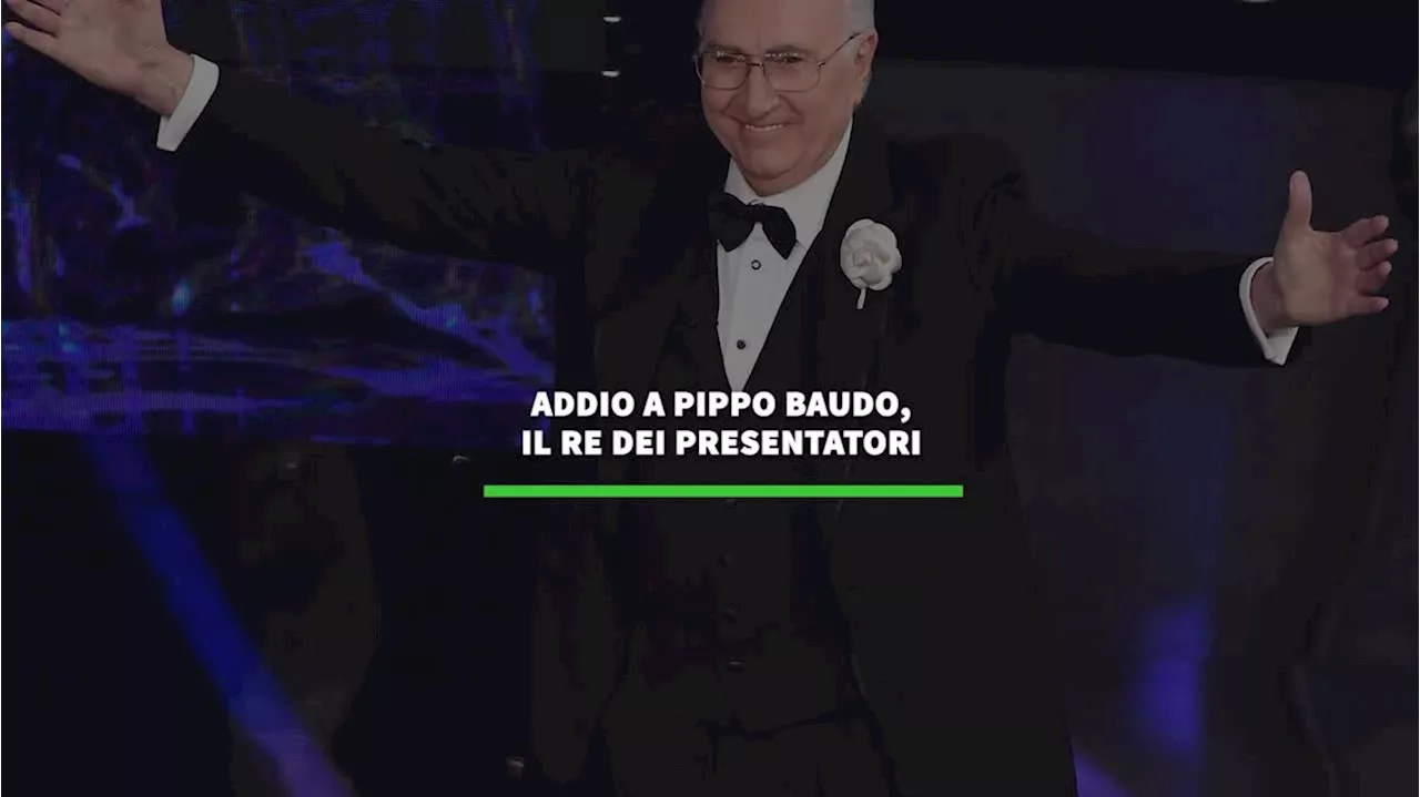 Pippo Baudo, addio al re dei presentatori